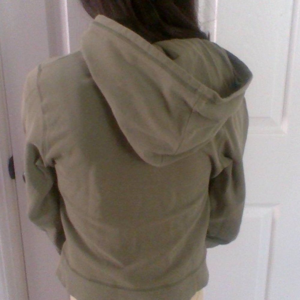 green jacket